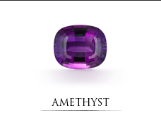 Amethyst. Gem Encyclopedia Bashert Jewelry