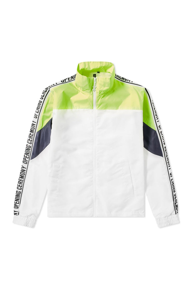 nylon warm up jacket