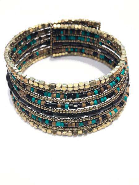 Gold & Green Choker