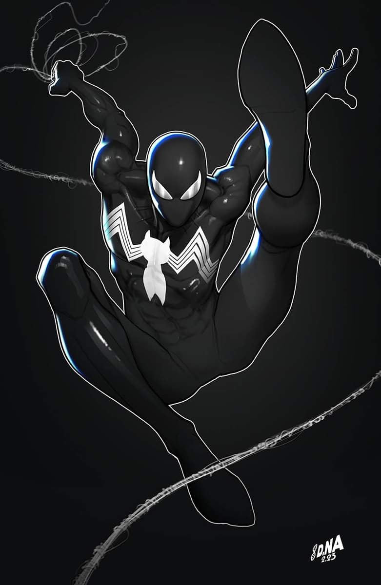 the amazing spider man black suit