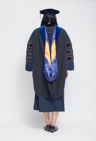 dress longer than graduation gown