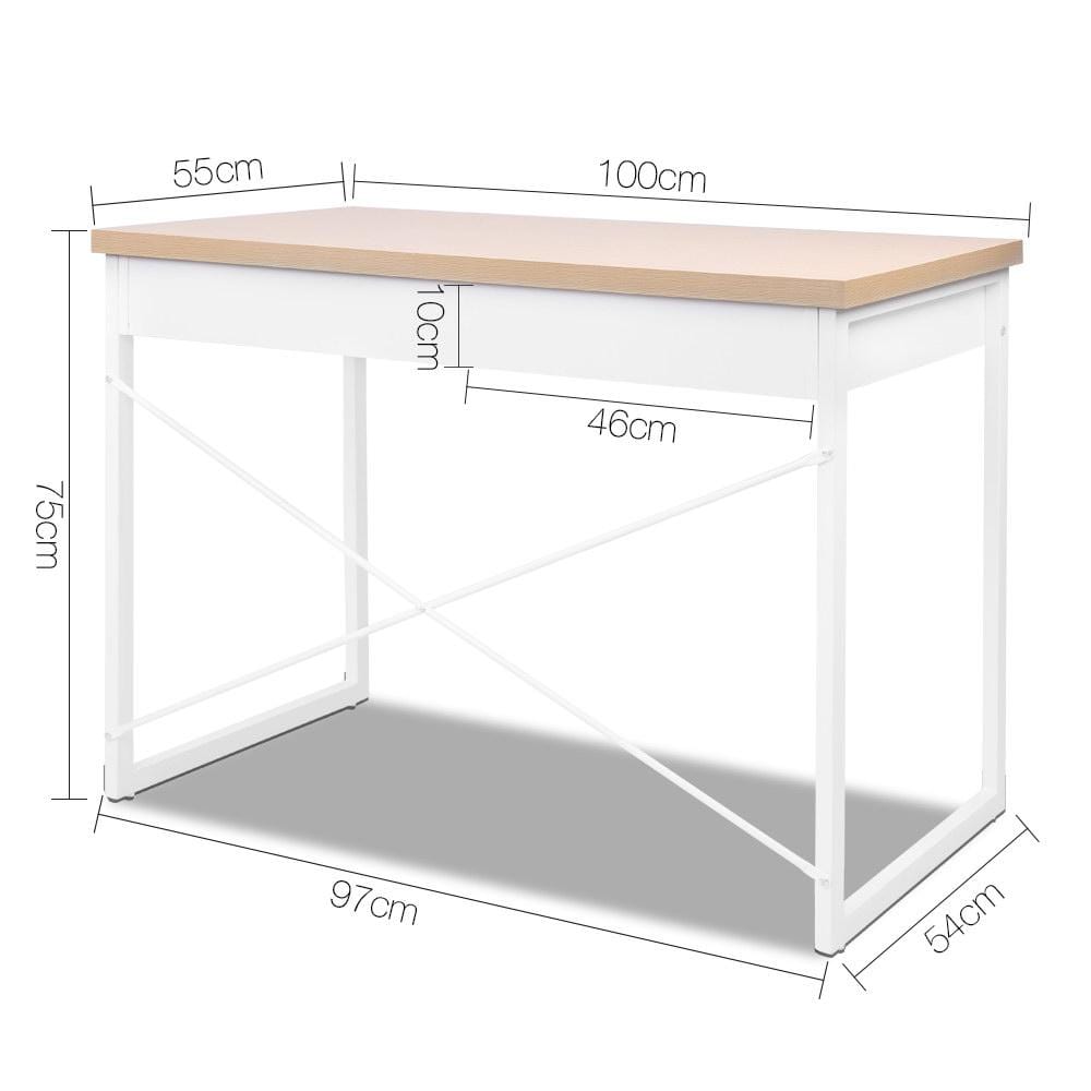 Computer Desk With Drawers Home On The Swan