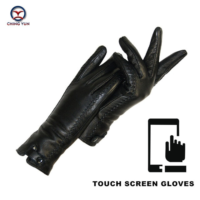 rabbit fur lined leather gloves womens