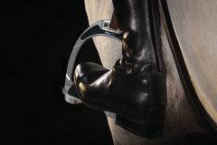 Flex-on stirrup