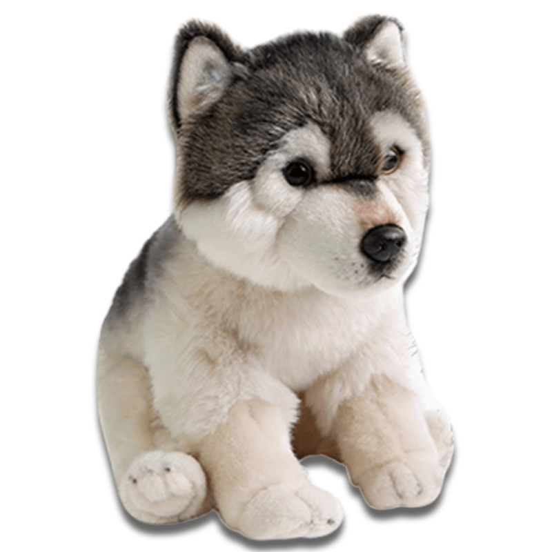 peluche loup geant