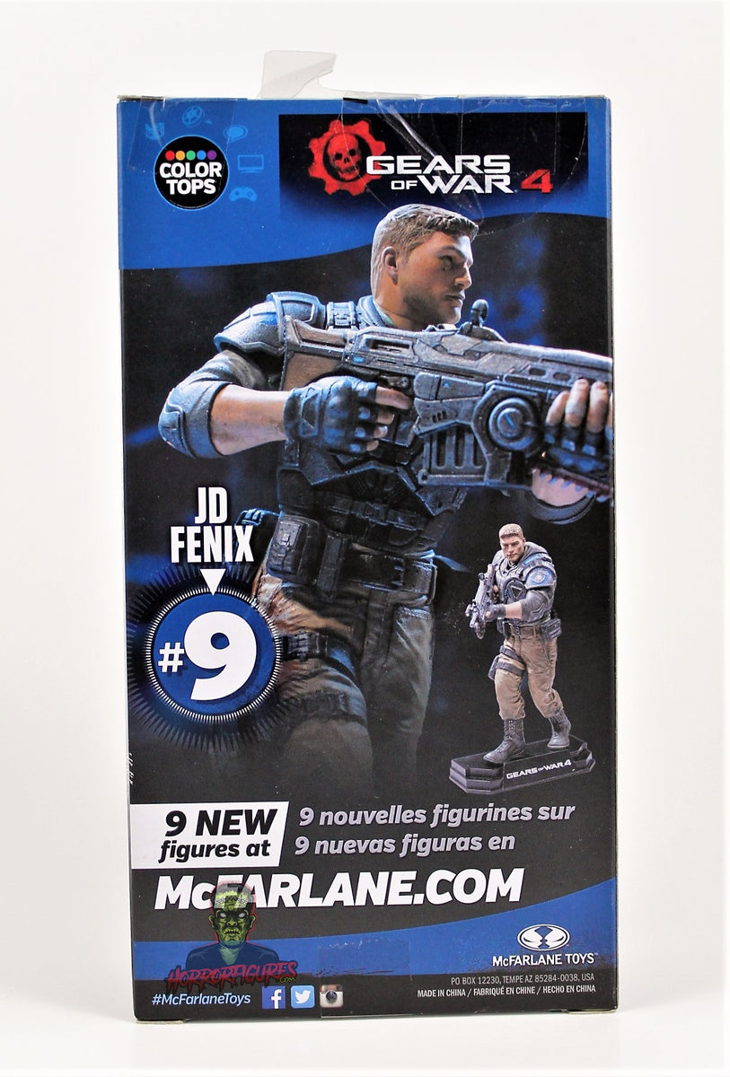 McFarlane Toys JD Fenix Action Figure Gears of War 4 Color Tops 12 Gift Y2 for sale online 