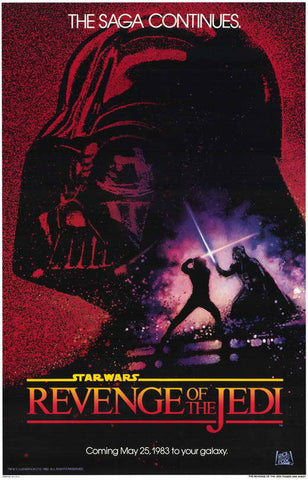 Revenge of the Jedi original poster