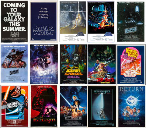 Star Wars Posters History