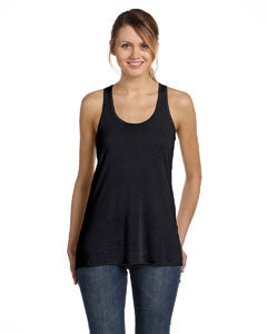 Ladie's Flowy Racerback Tank-swordfish
