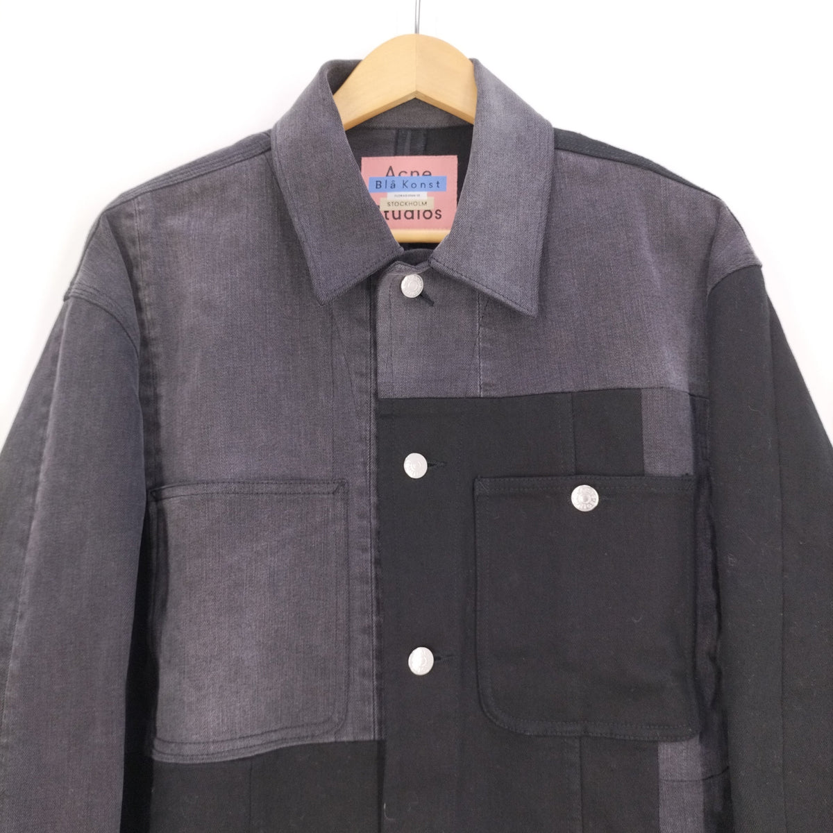 Acne Studios パッチワーク 再構築デニムジャケット 19AW 44-