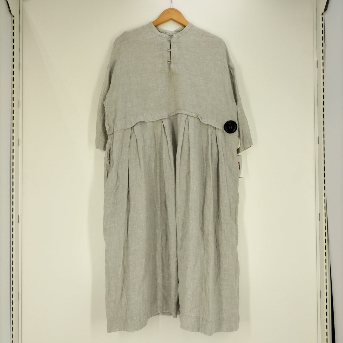 □ネット正規店□ 新品 nest robe リネンピンタックワンピース