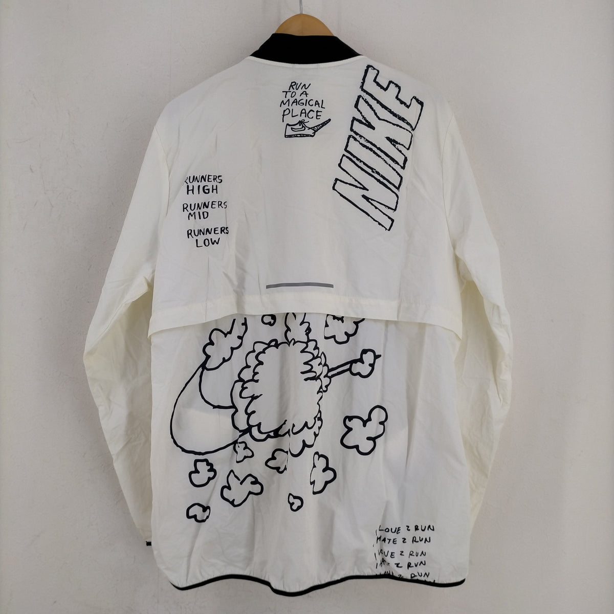 ナイキ NIKE Nathan Bell Printed Running Jacket メンズ JPN：L