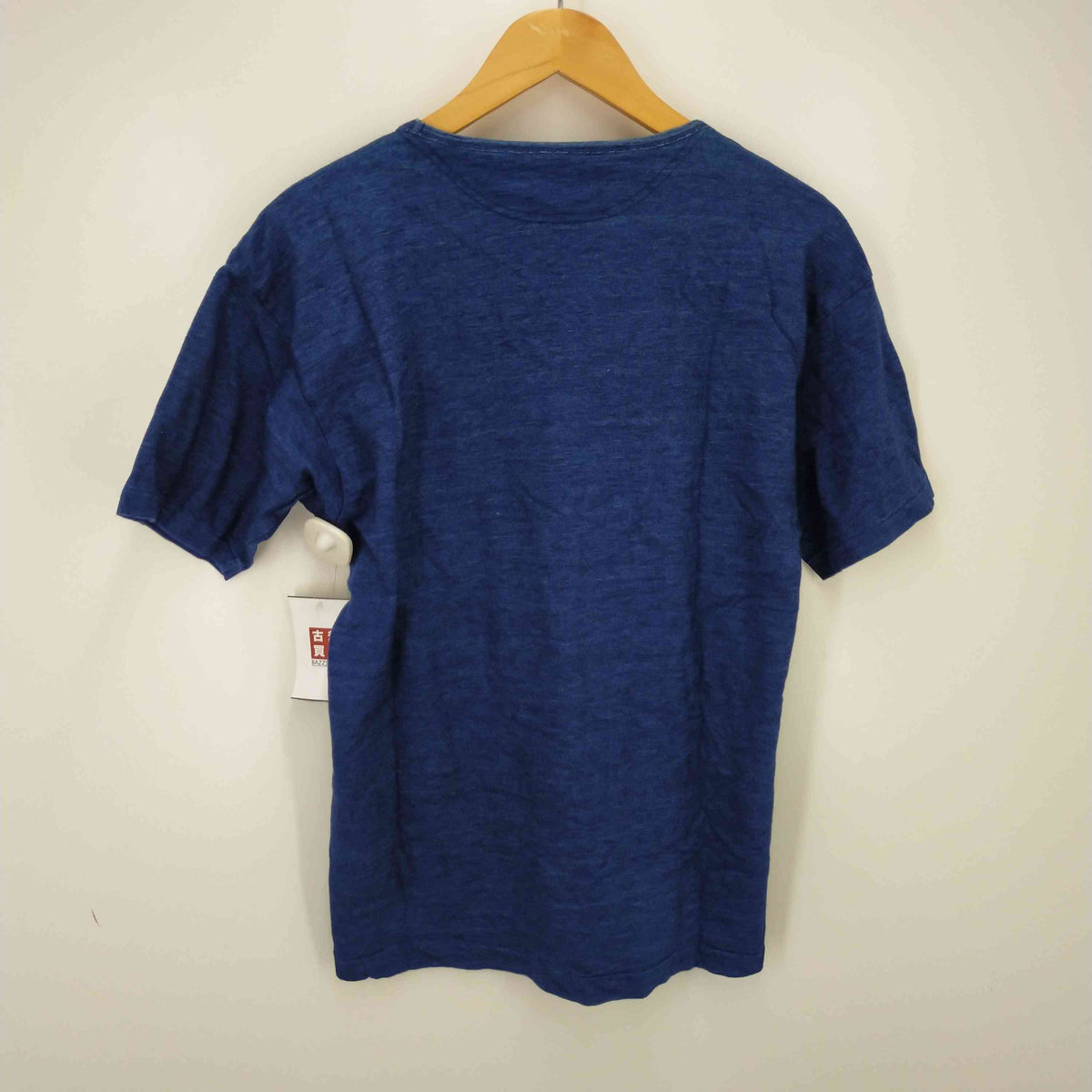 j.s homestead BLUE BLUE 45rpm Tシャツ　インディゴ