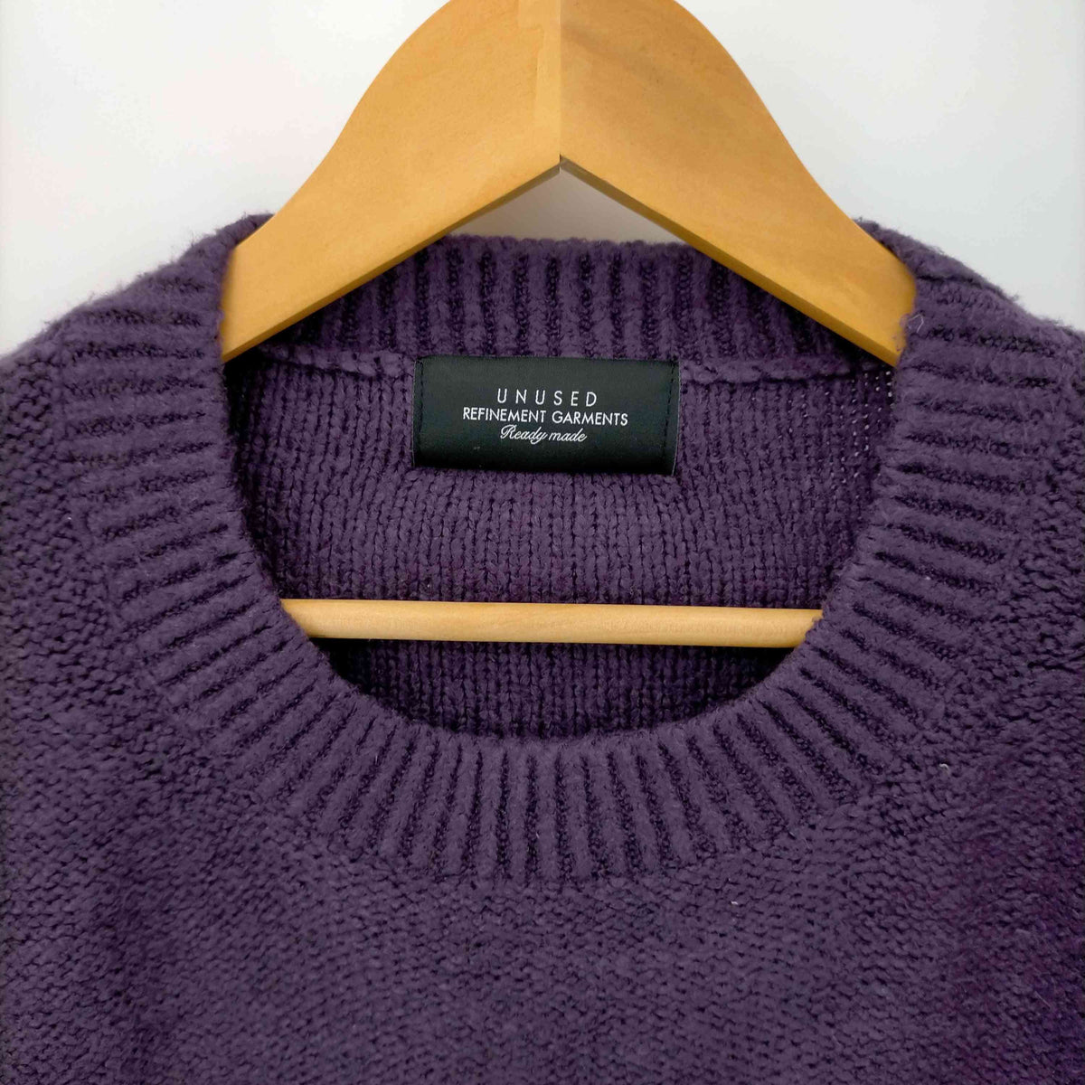 UNUSED 22ss- 5G fringe crewneck sweater