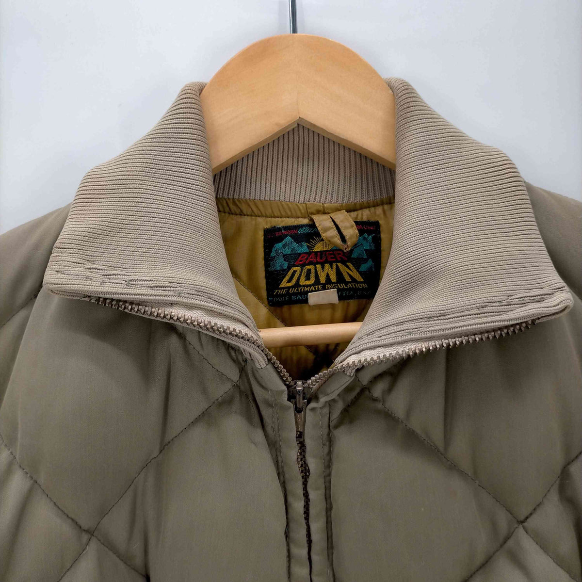 60s vintage Eddie Bauer down cap 日の出タグ 格安SALEスタート