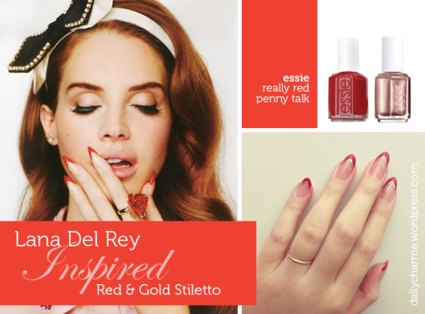 Lana Del Rey Nails