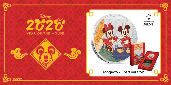 Disney 2020 Year of the Mouse - Longevity available now! | New Zealand Mint