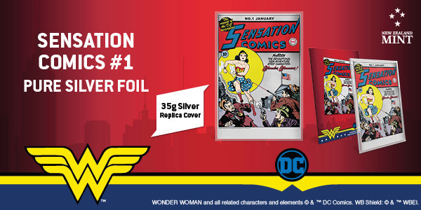 DC Comics – Sensation Comics #1 available now! | New Zealand Mint