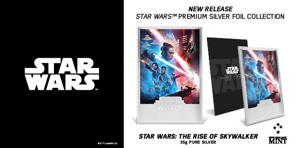 Star Wars: The Rise of Skywalker 35g Premium Silver Foil