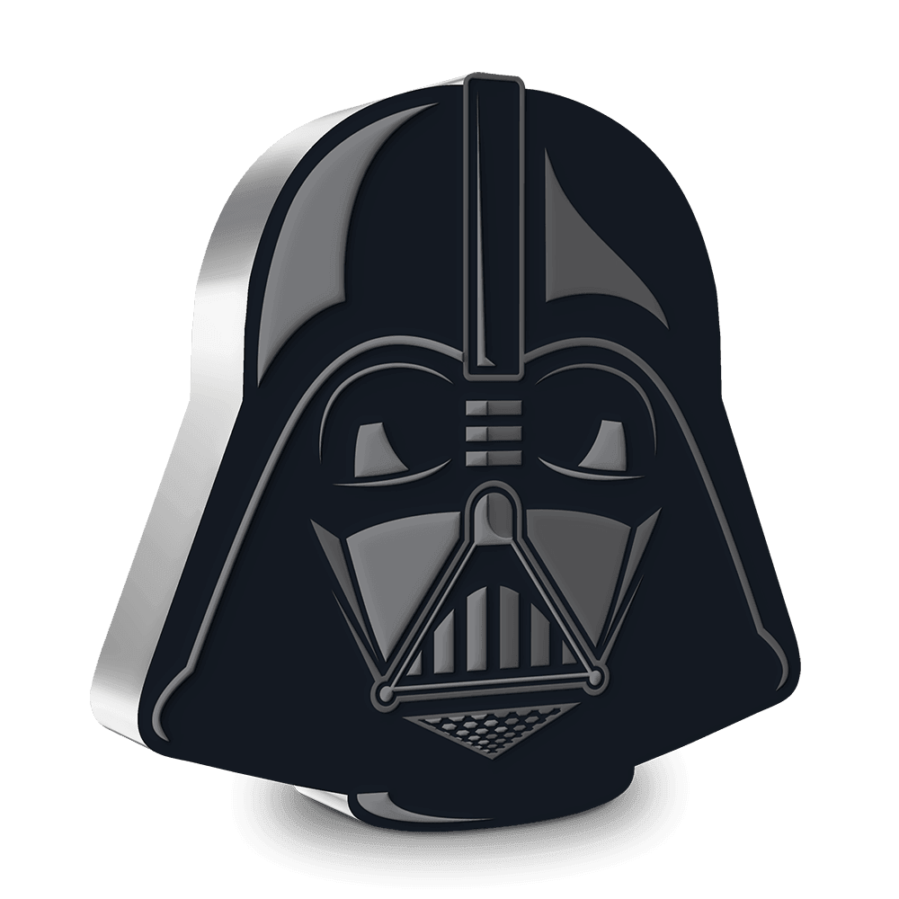 mostrar Mago collar Darth Vader™ 1oz Silver Coin – The Faces of the Empire™ | New Zealand Mint