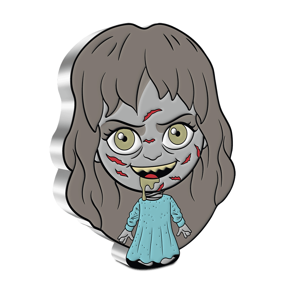 The Exorcist 1oz Silver Chibi® Coin - Horror Series | New Zealand Mint