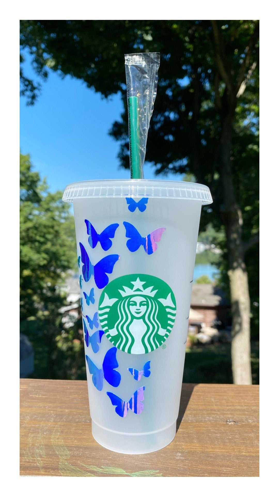 Starbucks LAC Caribbean and Mexico Holographic Easter Stickers Cold Cup  Tumbler