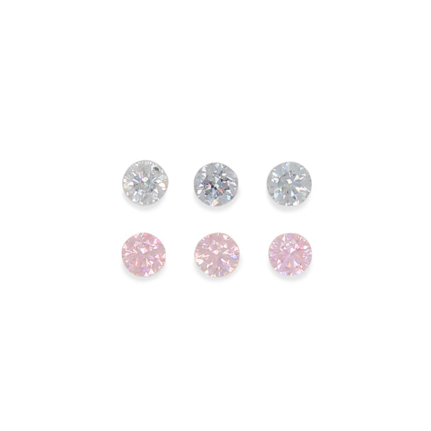 SET！FANCY PURPLISH PINK 0.11ct/0.13ct MQ 送料無料 exataassociacao