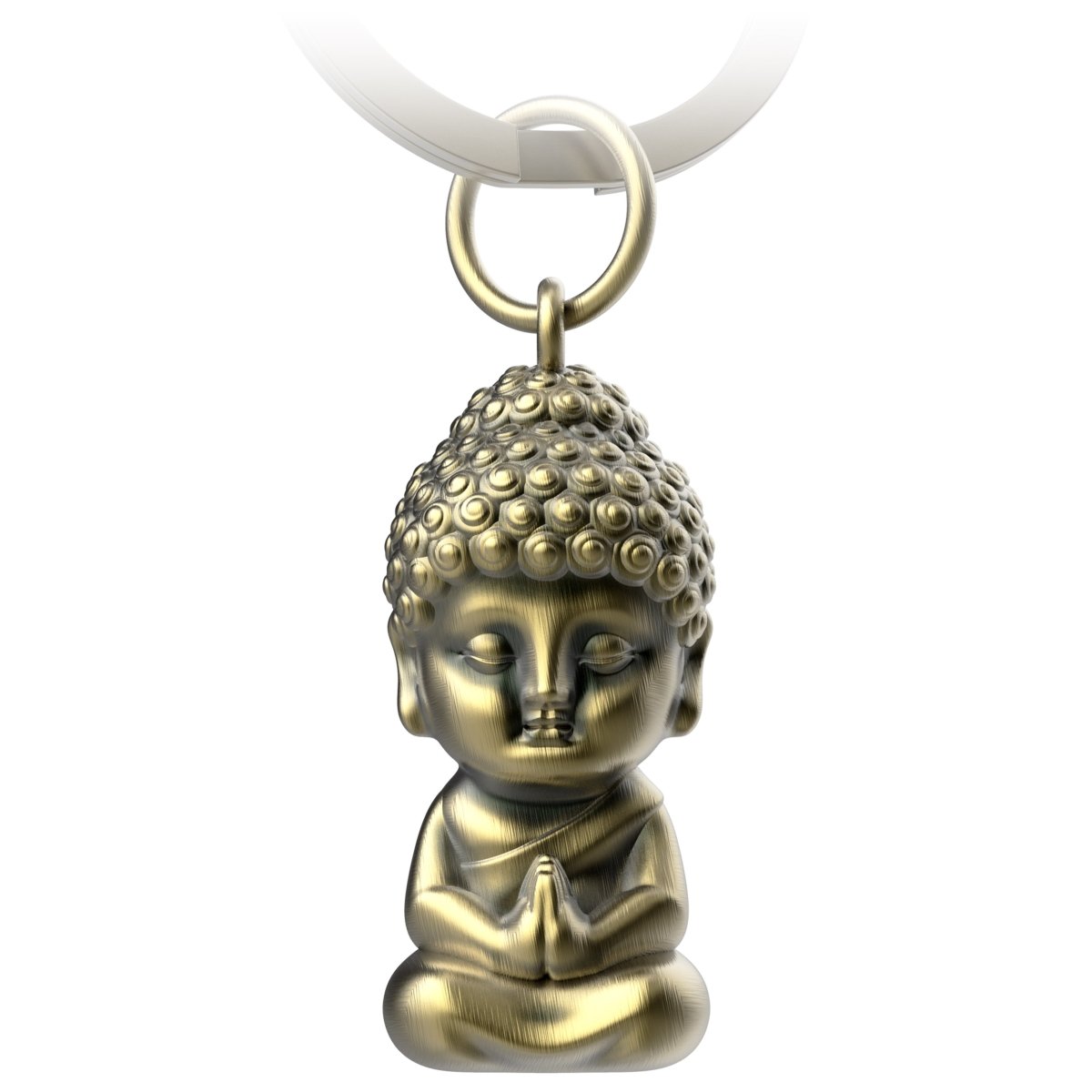 Buddha Froschkönig Om oder Ganesha aus Metal Schlüsselanhänger 