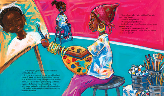 Auntie Luce’s Talking Paintings