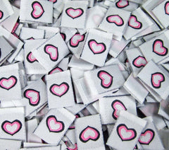 heart image clothing tag ping