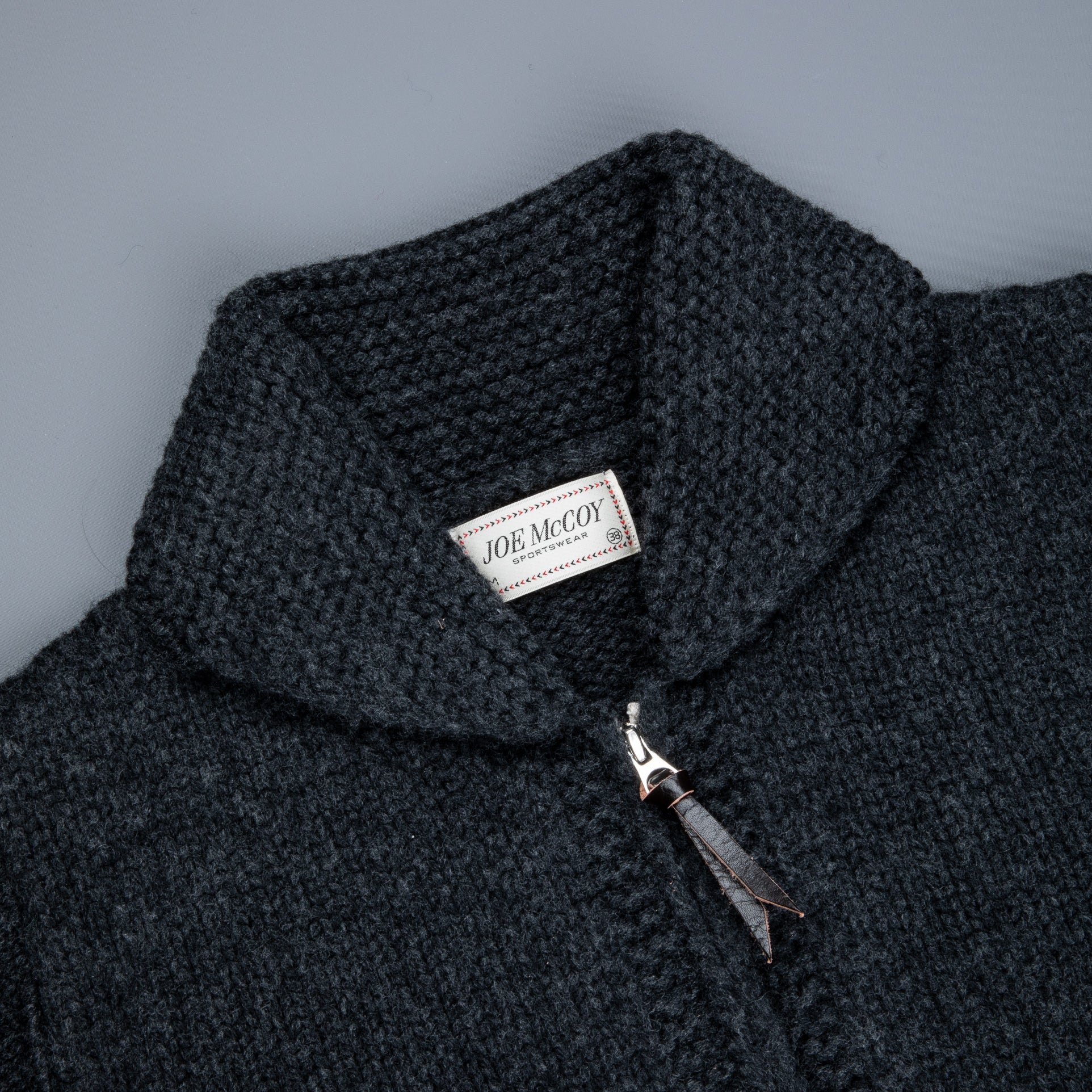 多少の誤差はご了承下さいJOE McCOY HEAVY WOOL CASHMERE SWEATER