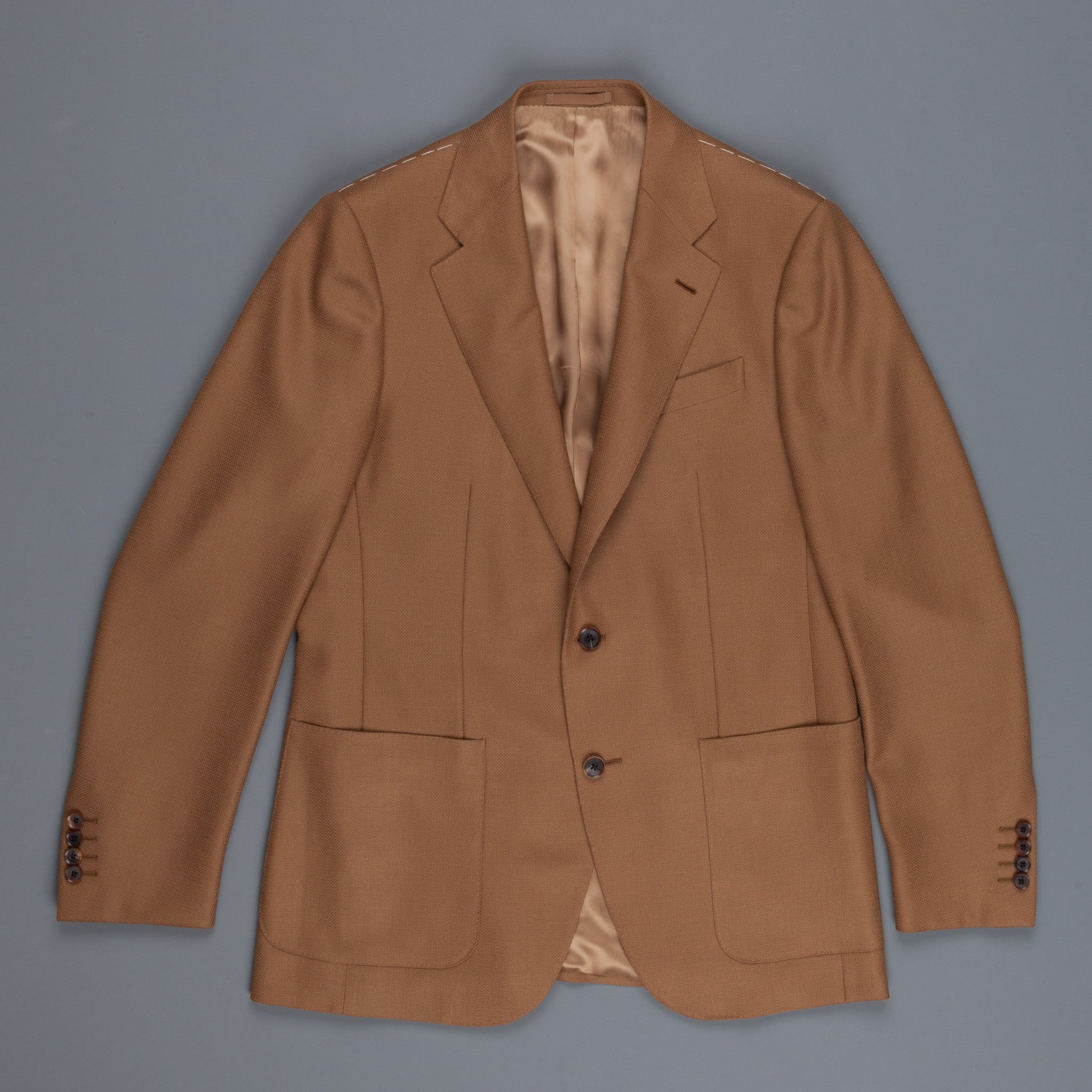 Caruso Nabucco in camel hopsack wool – Frans Boone Store