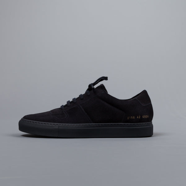 Common Projects BBall Low in suede Navy 