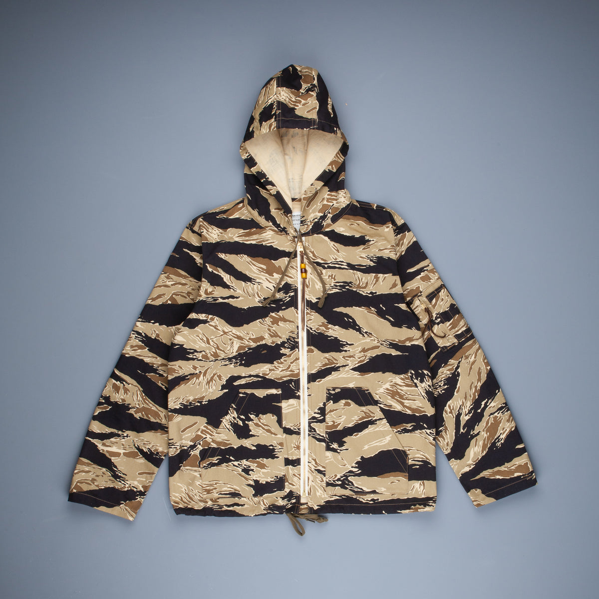 The Real McCoy's Tiger Camouflage Parka Gold tone