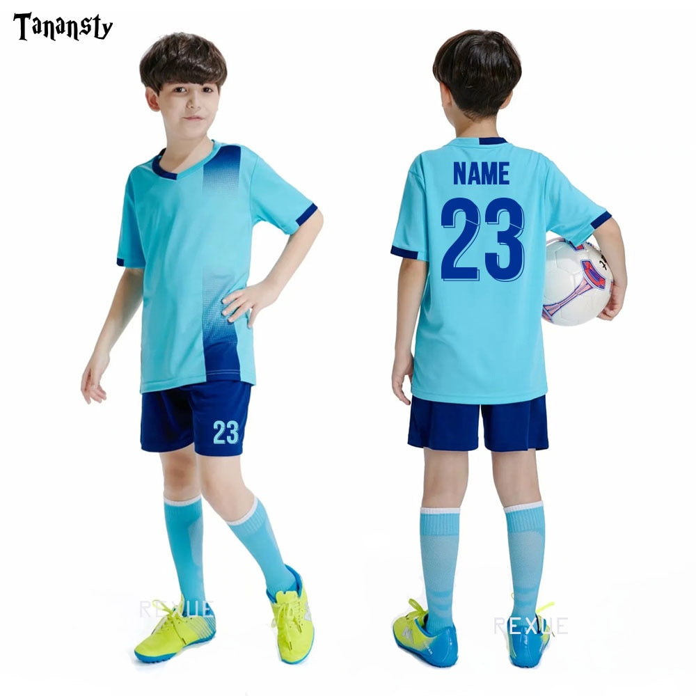 custom kids soccer jersey