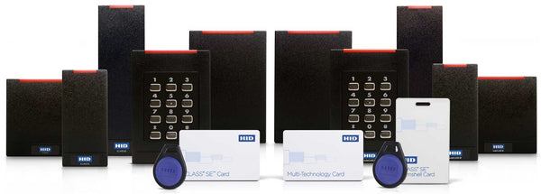 HID Global iCLASS and multiCLASS family of access control card readers and credentials