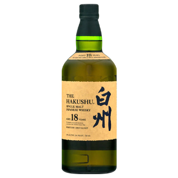 Suntory The Hakushu 18 Years Single Malt Japanese Whiskey 750ml