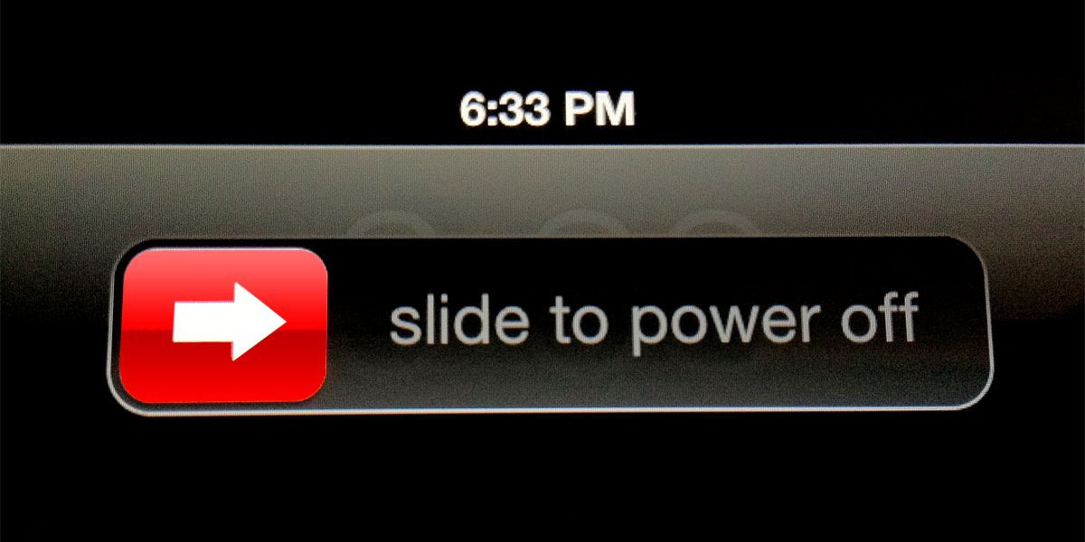 iOS Power Off