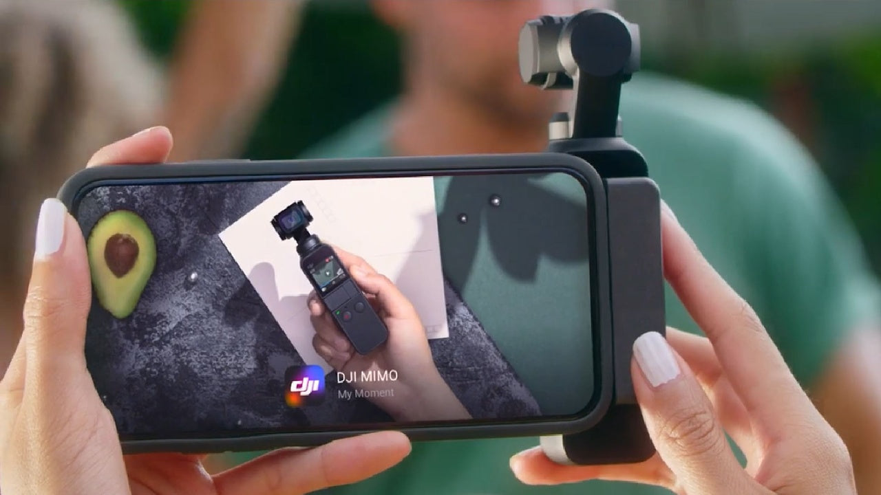 Using DJI Osmo Pocket