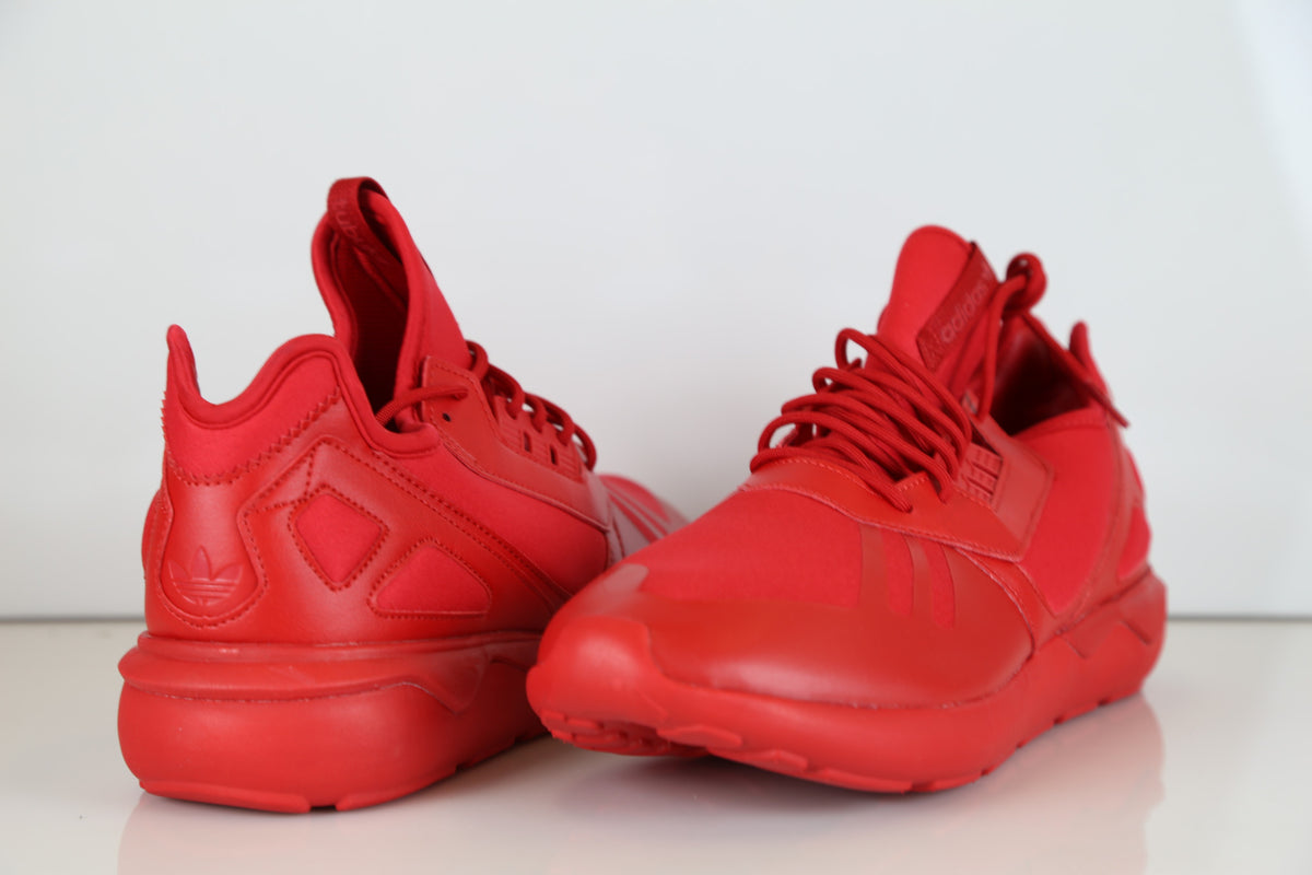 adidas tubular runner red