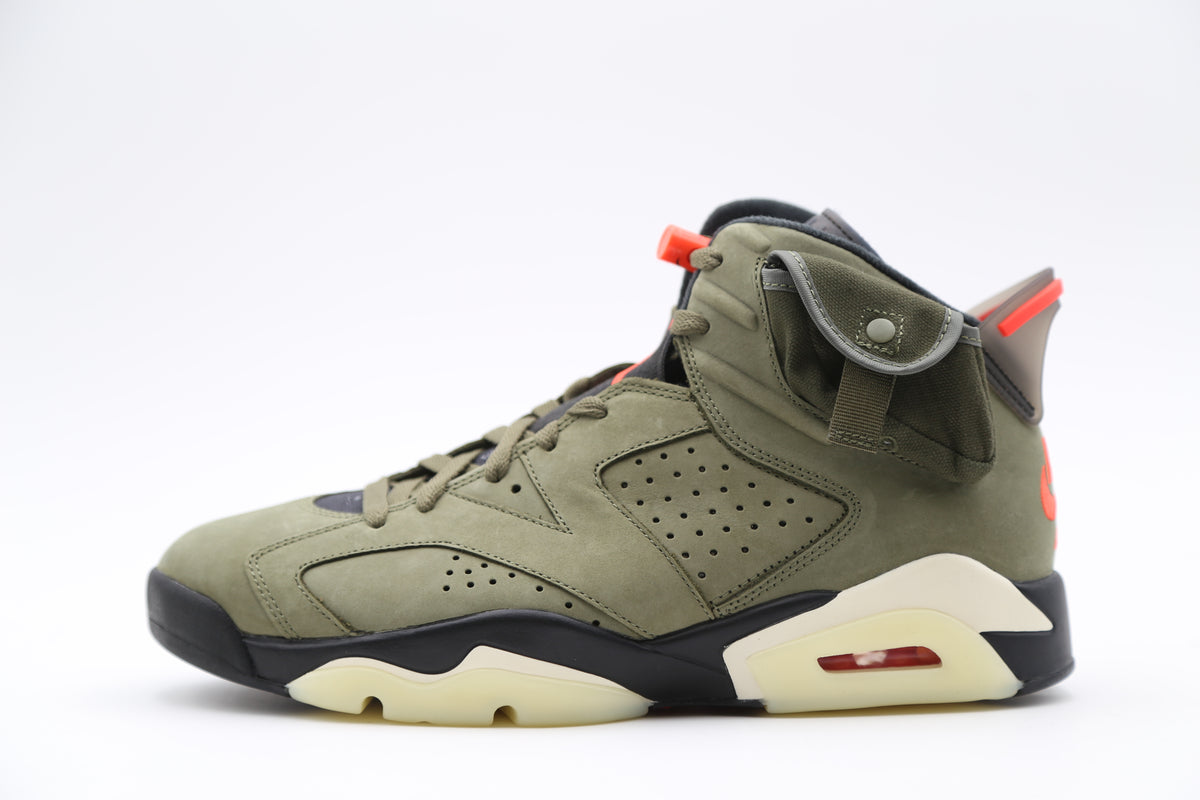 olive green jordans grade school