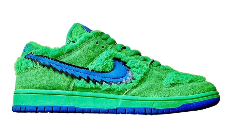 nike sb grateful dead green