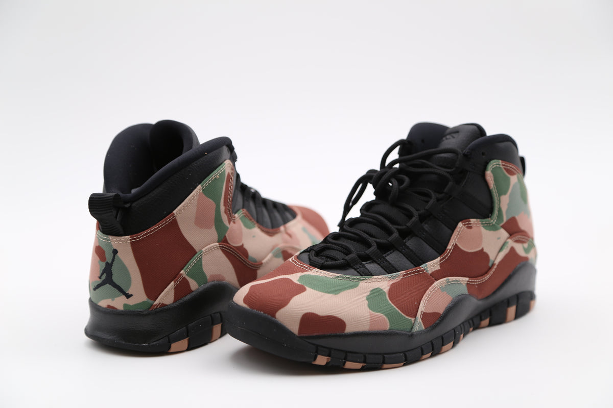 air jordan 10 camouflage