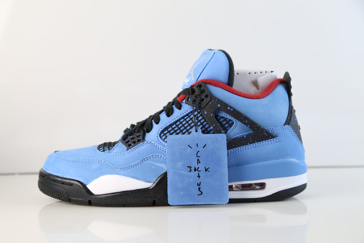 jordan retro 4 blue and red