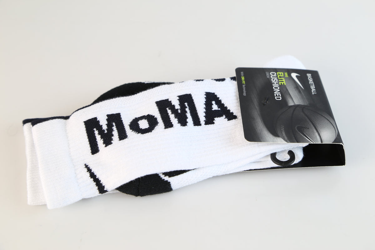 Nike Elite X MoMA Off-White Socks White 