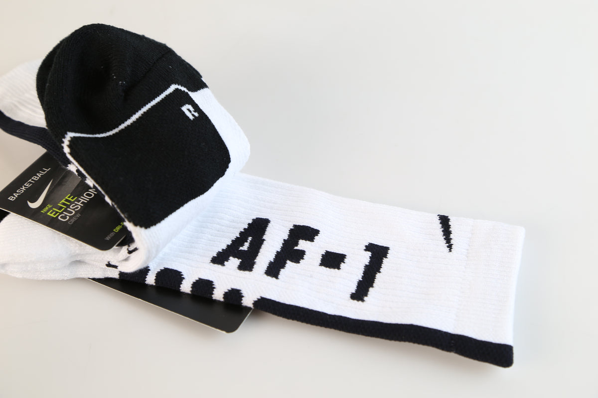 Nike Elite X MoMA Off-White Socks White 