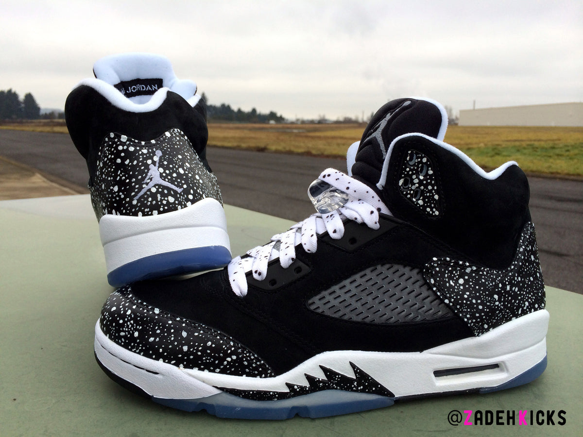 Custom Nike Air Jordan Retro 5 Double 