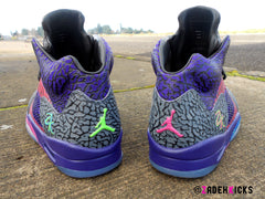 Custom Nike Air Jordan Fresh Prince Lab 3 5 Theme