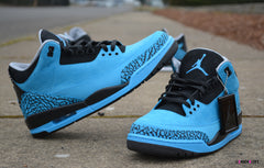 Custom Nike Air Jordan Retro III Powder Blue