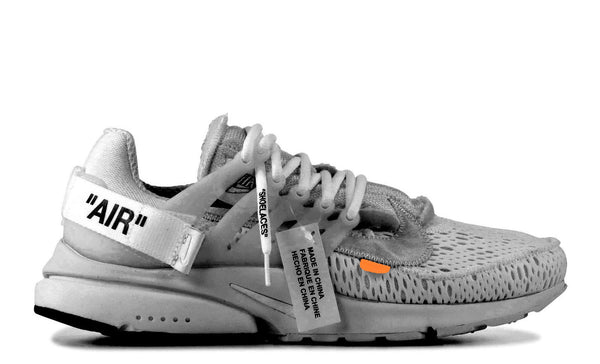Nike Air Presto Off-White Virgil Abloh Silver Mesh 2018 PRE ORDER